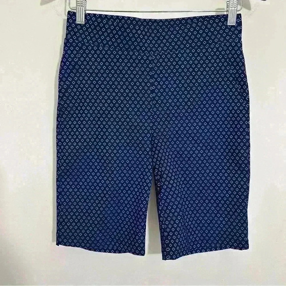 NWOT Shorts Elastic Waist Stretchy Berkley Jensen Size S Blue - Picture 1 of 7